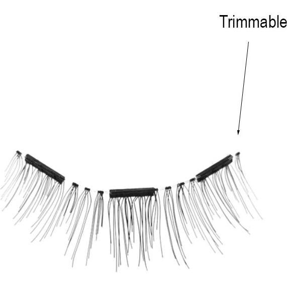 Pestañas Magnéticas Lash'd Up Sin Delineador 3 Imán 11.4x5.8cm
