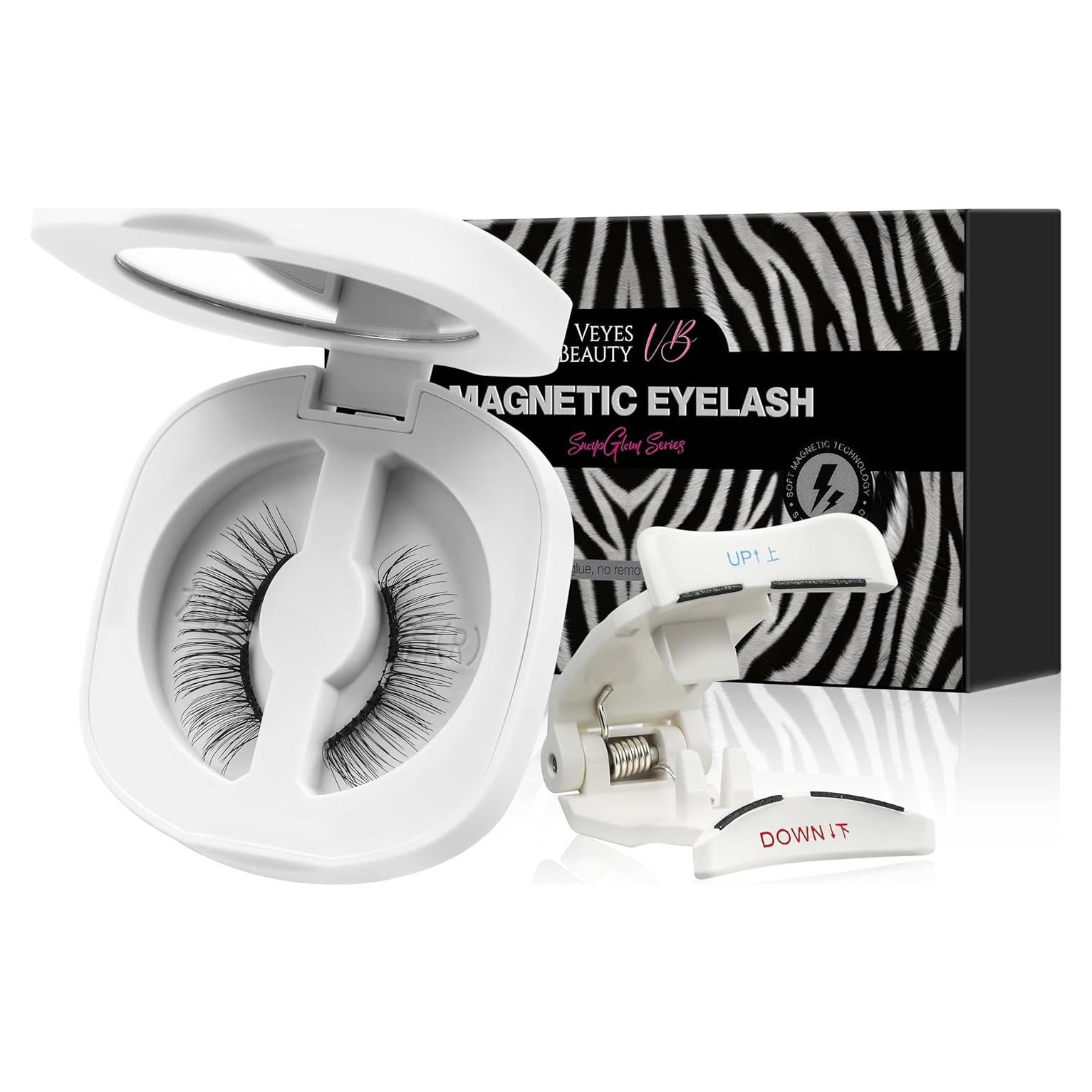 Pestañas Magnéticas VEYESBEAUTY Moonlit Reutilizables Sin Pegamento