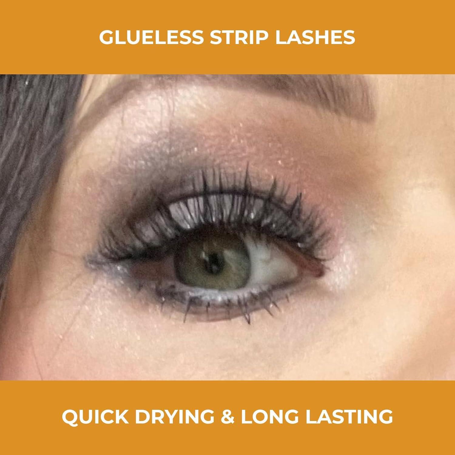 Kit de Pestañas Mágicas Fab Brows - Pestañas Reutilizables y Delineador Adhesivo