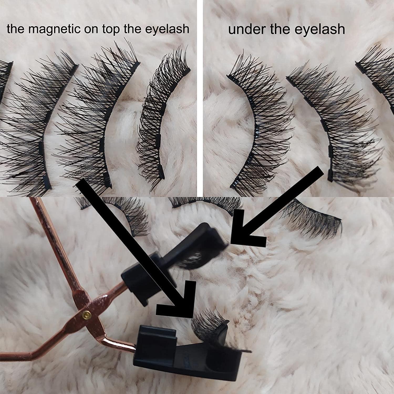 Kit de Pestañas Magnéticas Gemonad Reutilizables 16 Piezas