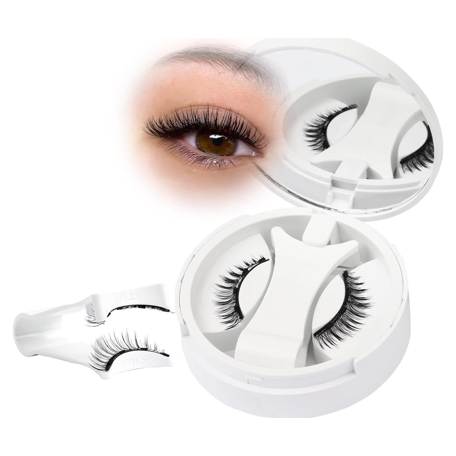 Pestañas Magnéticas Losha Delicadas Reutilizables Sin Pegamento