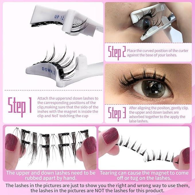 Pestañas Magnéticas Reutilizables Trauebx L - Fáciles de Usar