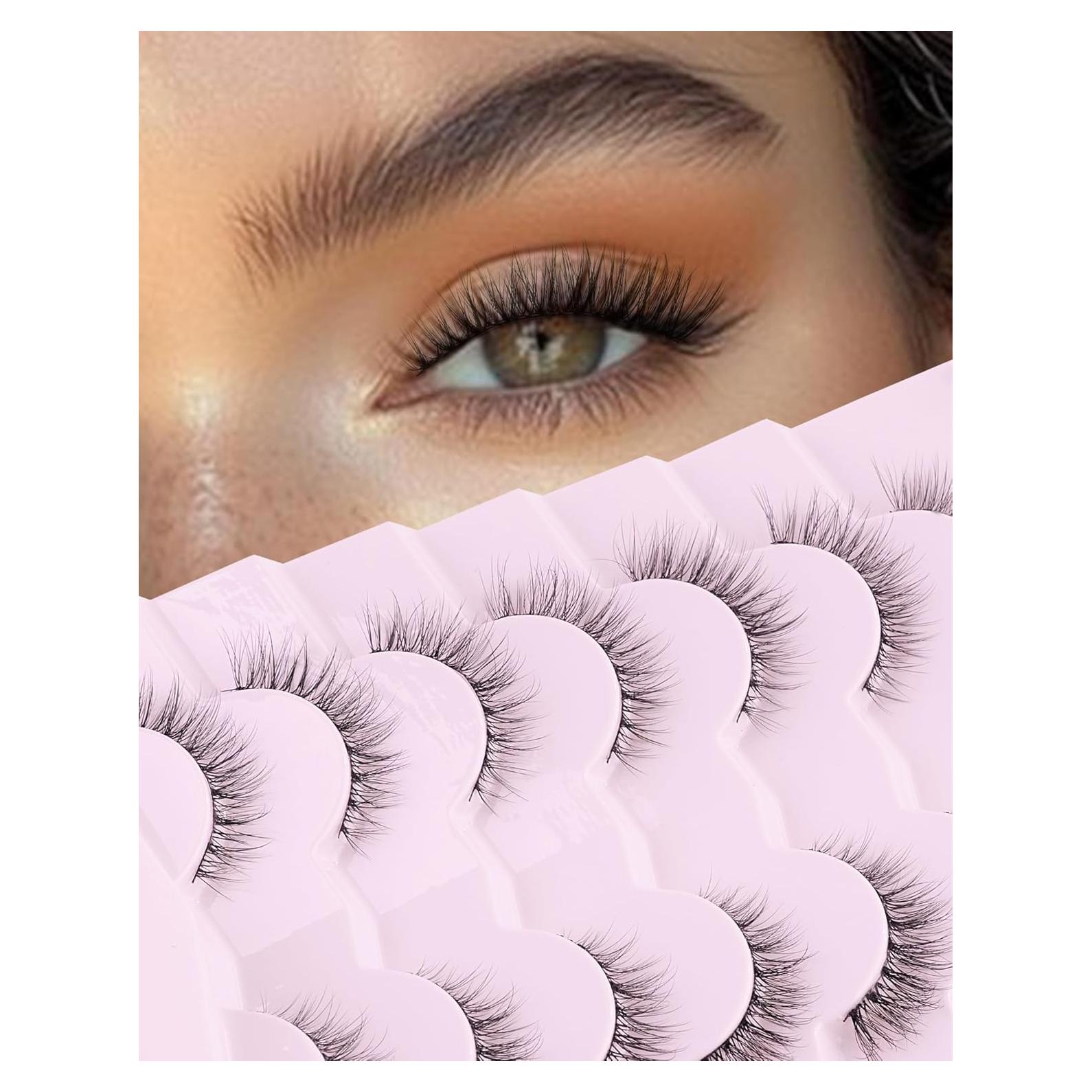 Pestañas Falsas Wispy Naturales Frihappy FRH-2 Reutilizables