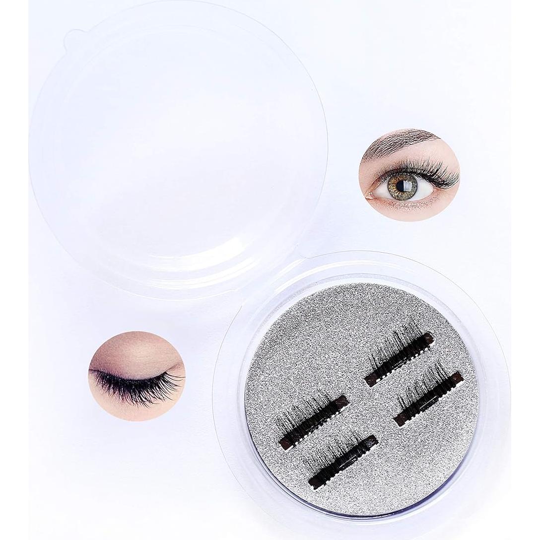 Pestañas Postizas Magnéticas HOYUJI 3D Reutilizables 4 Piezas