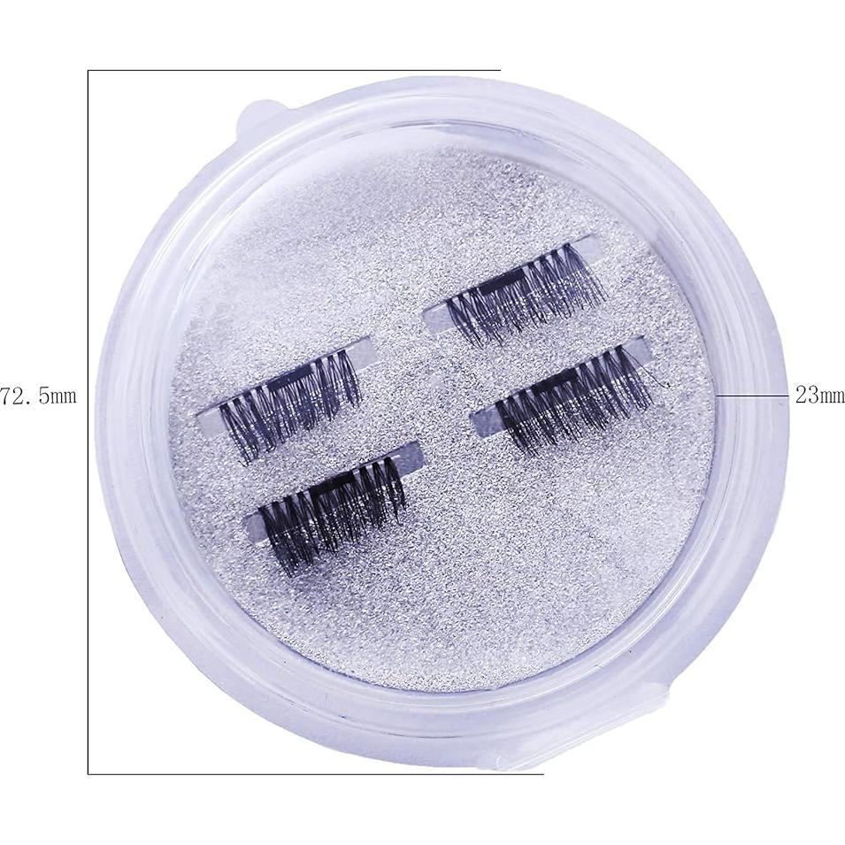 Pestañas Postizas Magnéticas HOYUJI 3D Reutilizables 4 Piezas