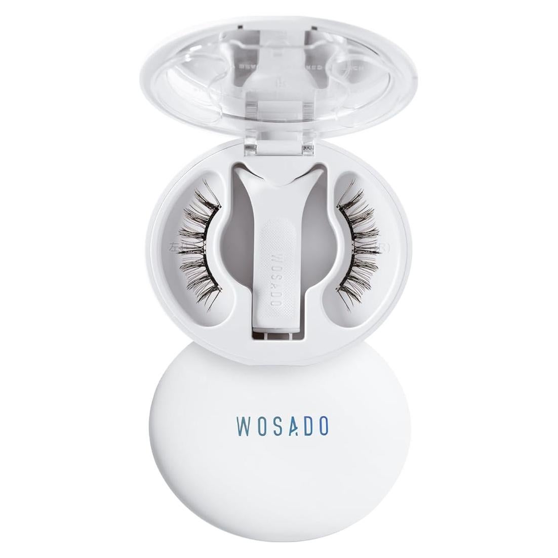 Pestañas Magnéticas WOSADO Negro Hielo Reutilizables 21.5mm