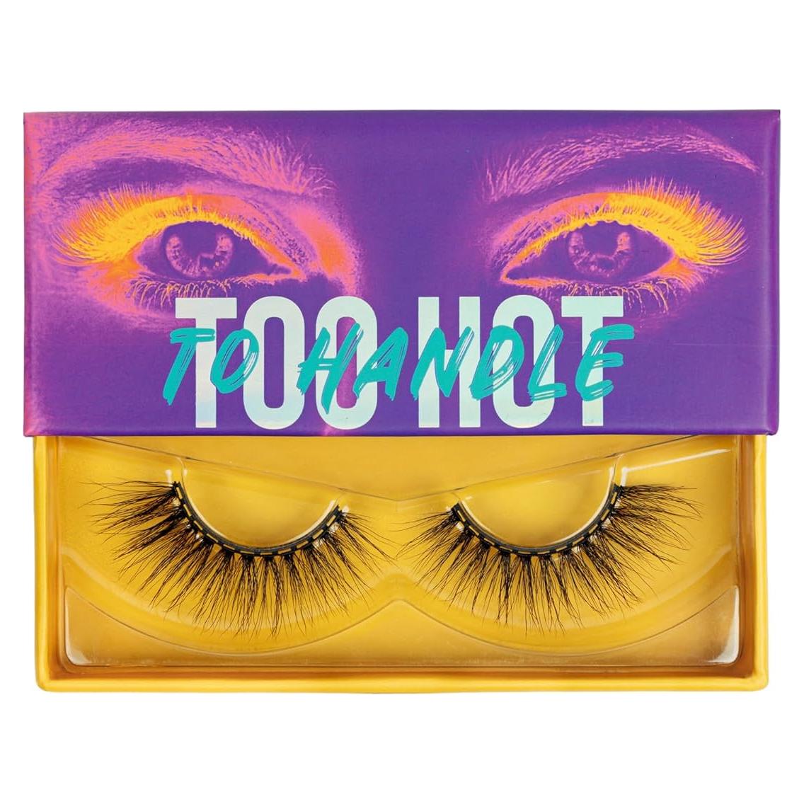 Pestañas Magnéticas Reutilizables Demasiado Caliente 1 Par