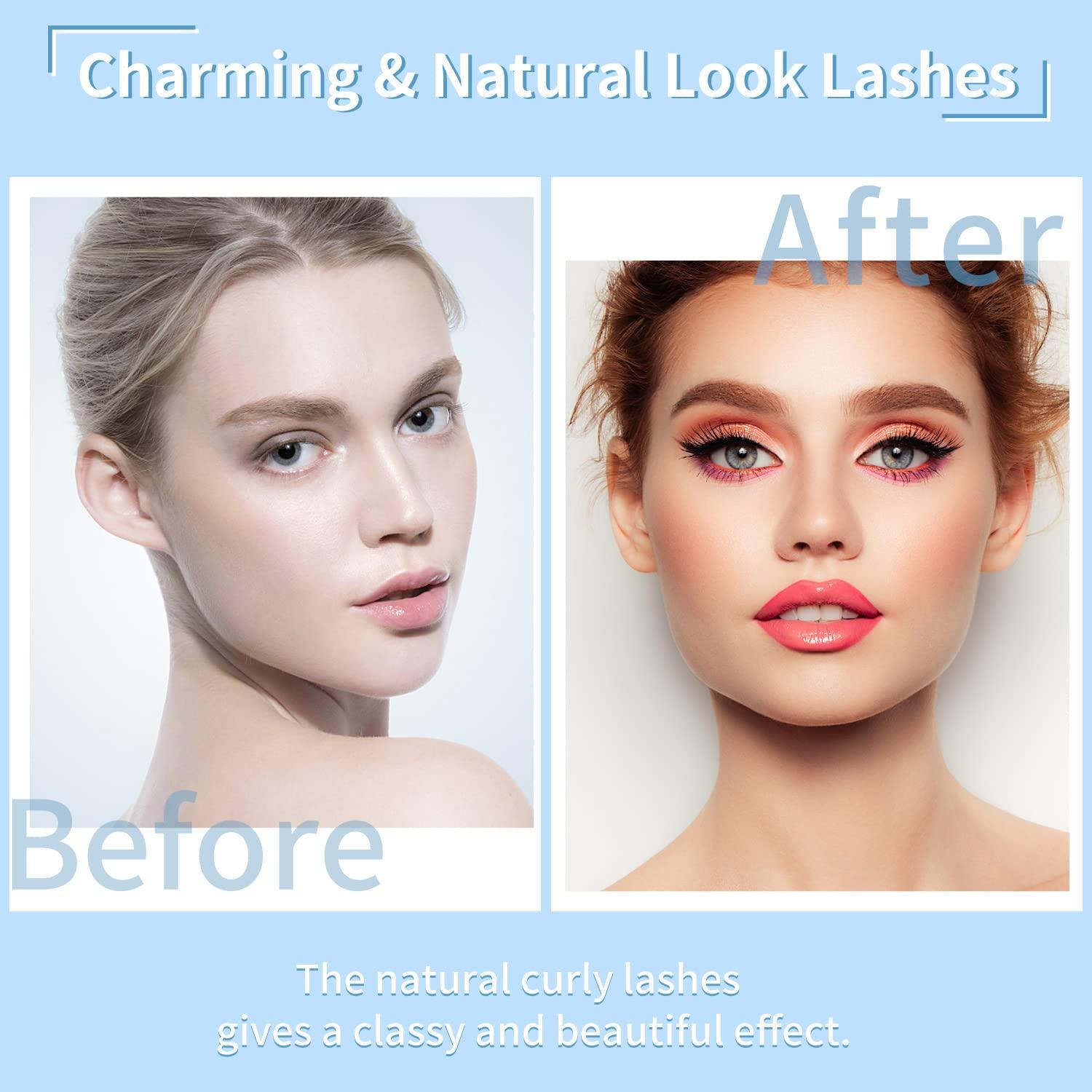 Kit de Pestañas Magnéticas Kistep - 7 Pares Reutilizables 3D