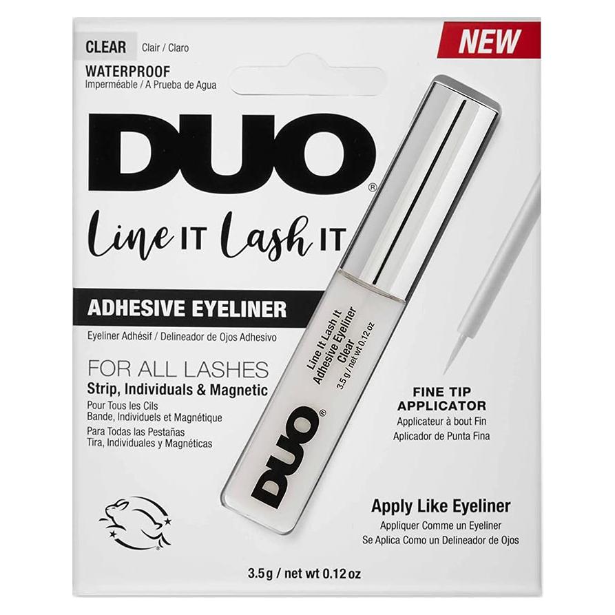 Adhesivo Eyeliner DUO Line It Lash It Claro 3.4 g Impermeable