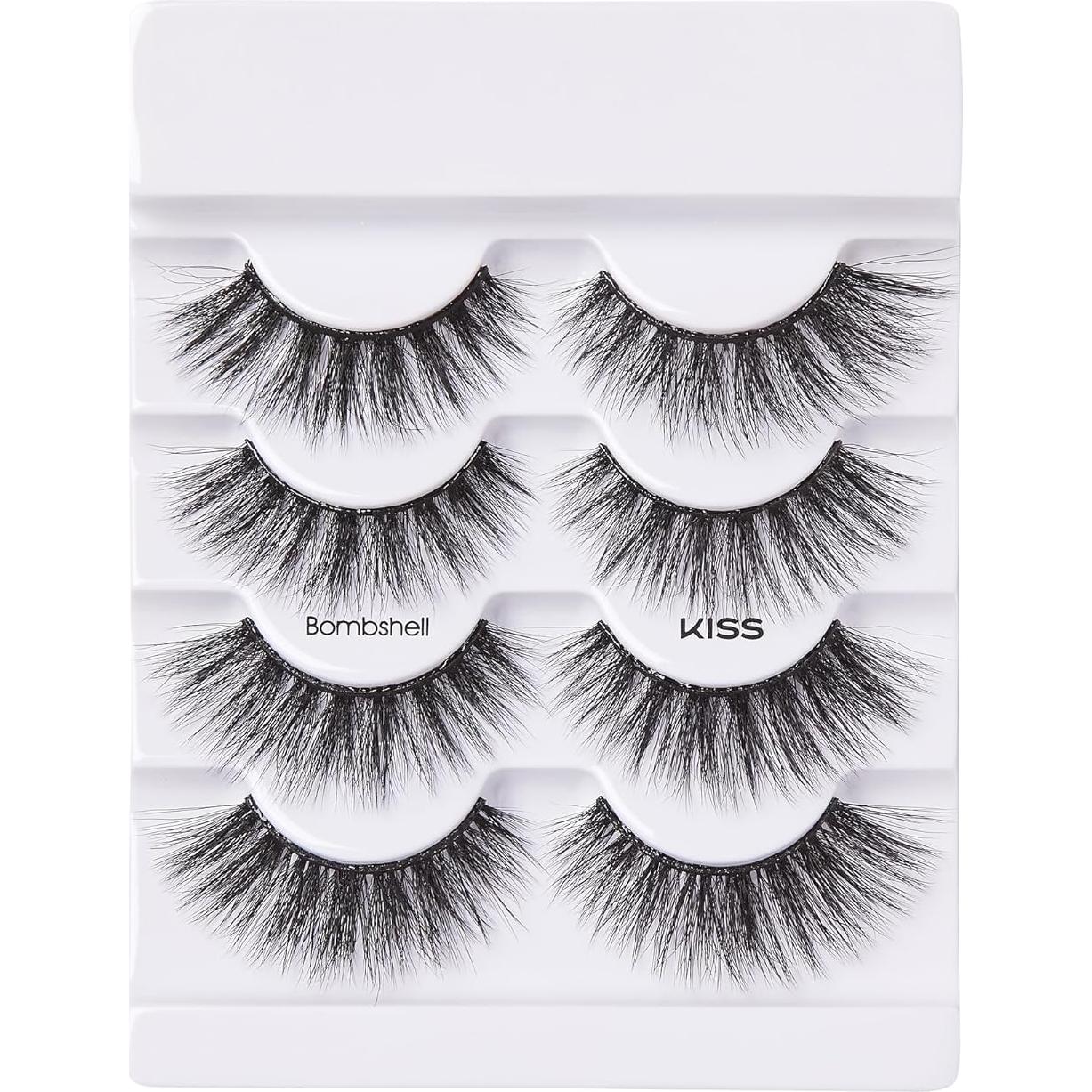 Pestañas Postizas KISS Lash Couture Bombshell 14 mm - 4 Pares