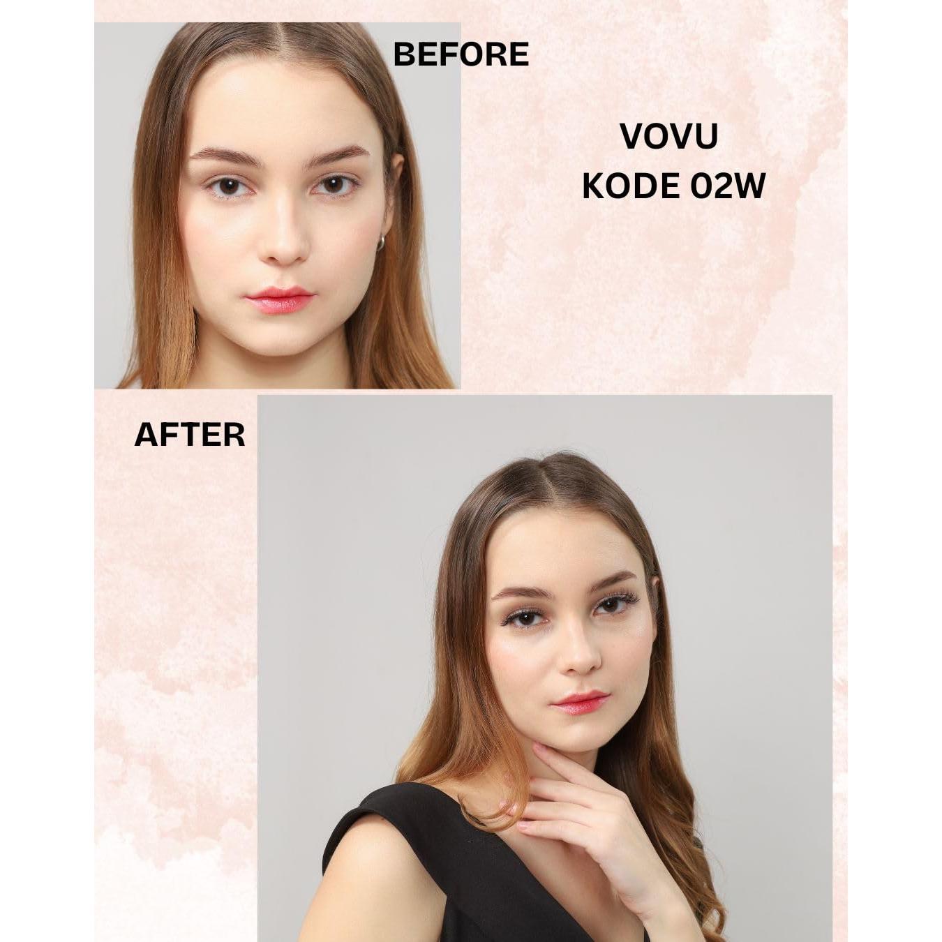 Pestañas Postizas VOVU Naturales - Banda Invisible y Ligeras