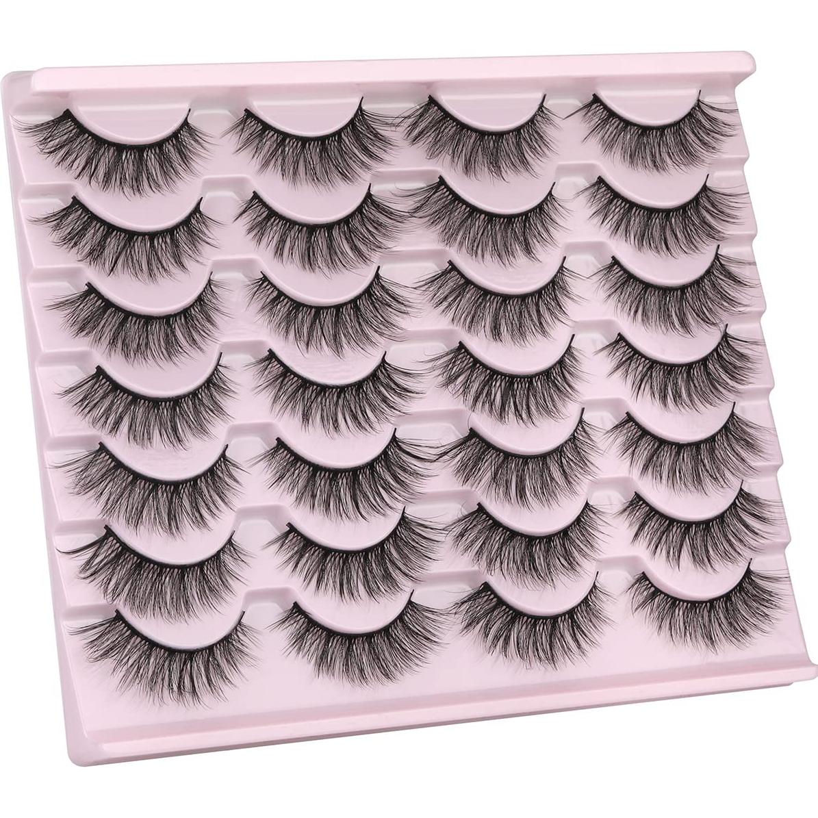 Pestañas Postizas 14mm Kiromiro Ojos de Gato 3D Naturales