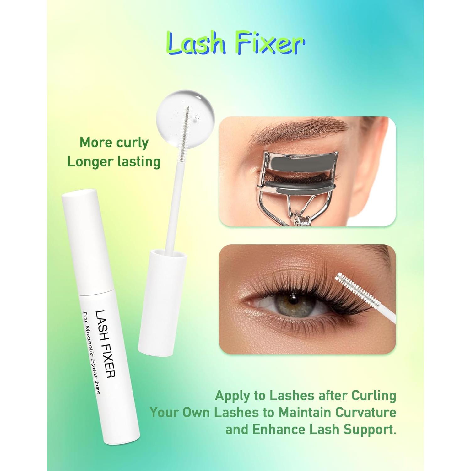 Pestañas Magnéticas Obeyalash con Aplicador - Reutilizables y Ligeras