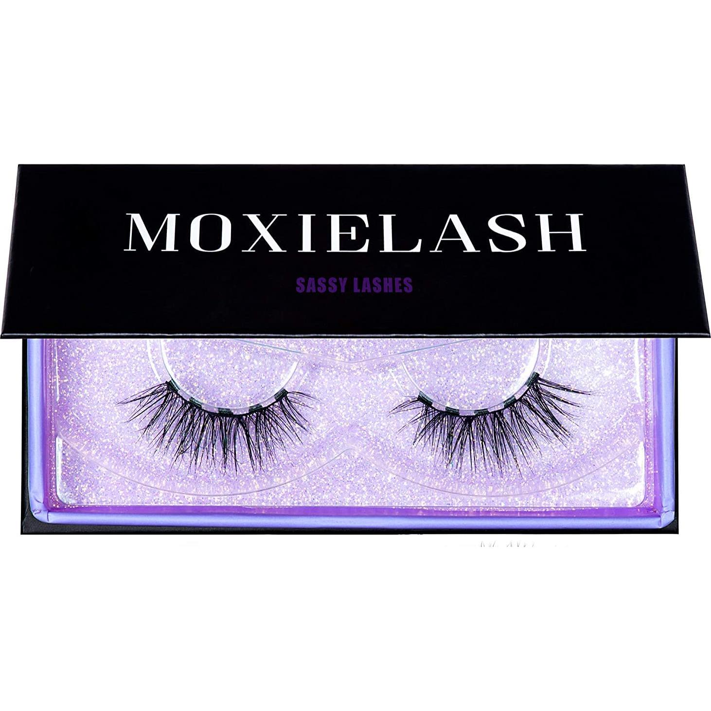 Kit de Pestañas Magnéticas Sassy MoxieLash - Delineador Líquido Mini