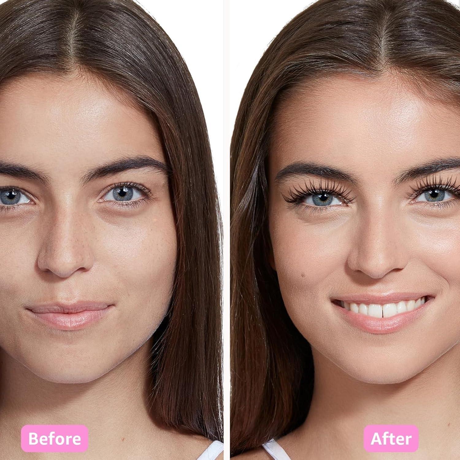 Kit de Pestañas Magnéticas COSDAD - Look Natural, 5 Pares