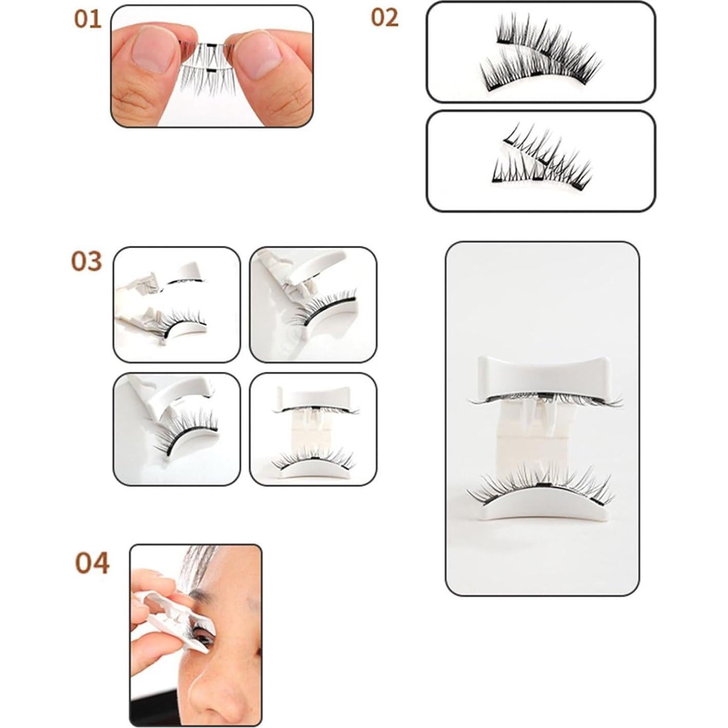Clip Aplicador Pestañas Magnéticas Seadiquiet 5g Blanco