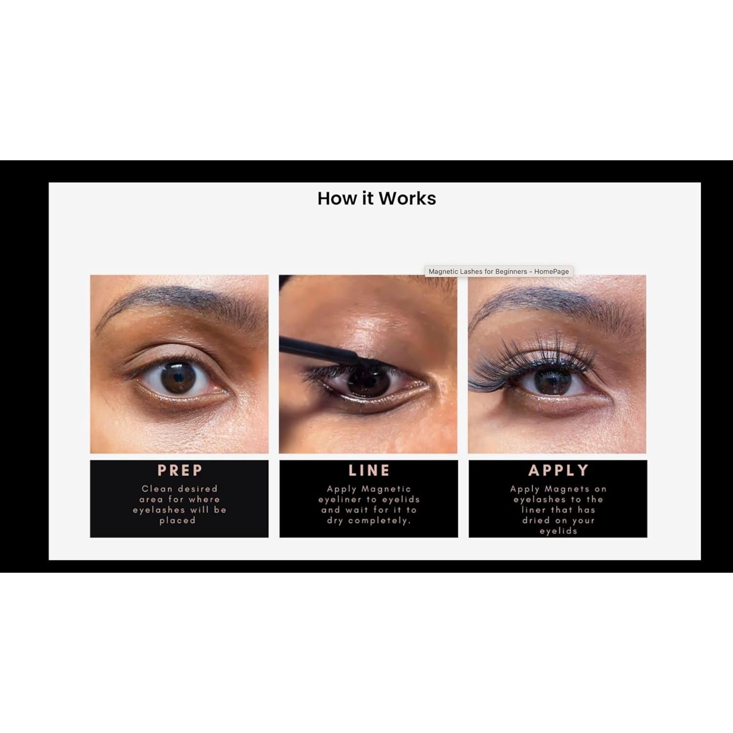 Pestañas Magnéticas Cat Eye Spicy Lola - Reutilizables y Veganas