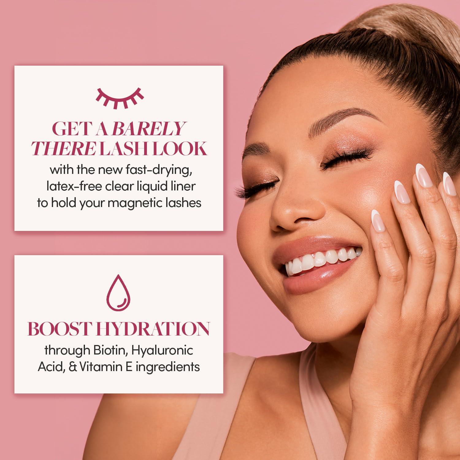 Eyeliner Magnético Claro Glamnetic 0.74 oz a Prueba de Agua