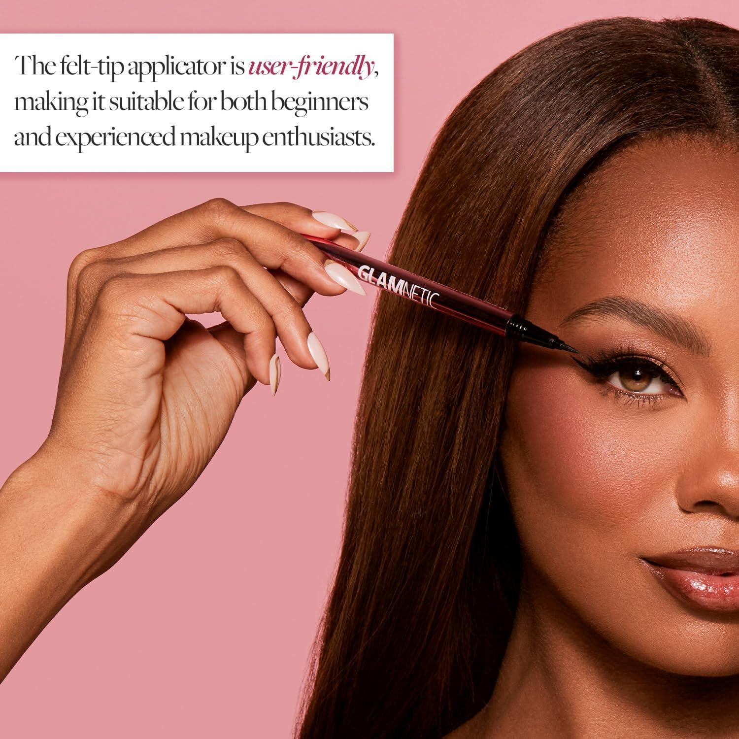 Eyeliner Magnético Glamnetic Negro 7.4 ml a Prueba de Agua