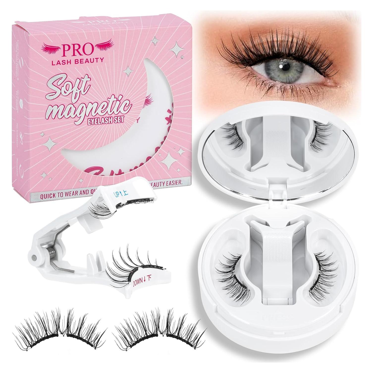 Pestañas Magnéticas Suaves PRO LASHBEAUTY - 1 Par Frisky