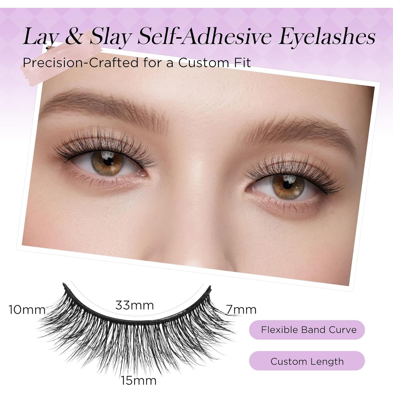 Pestañas Postizas Autoadhesivas BEYELIAN Wispy 5 Pares