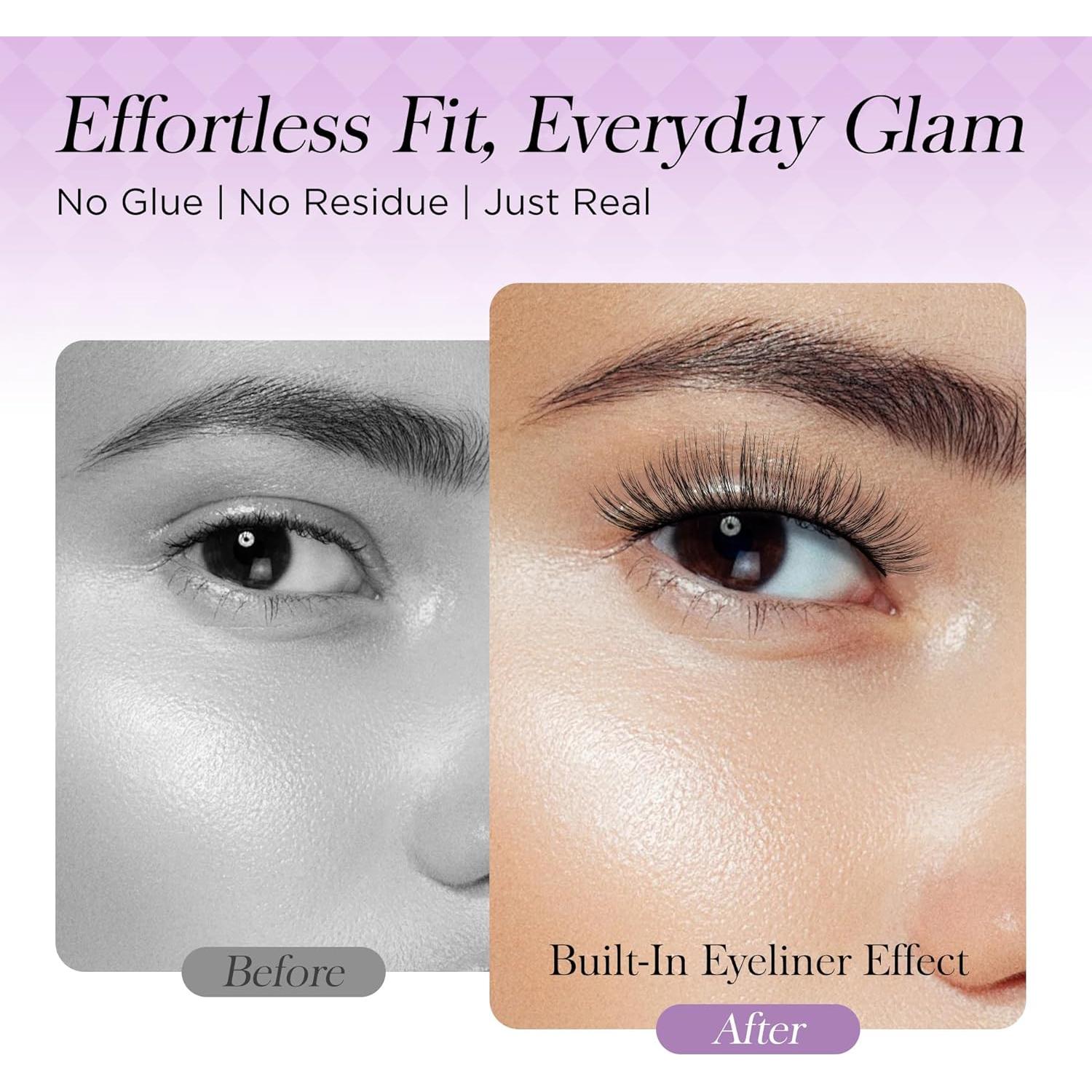 Pestañas Postizas Autoadhesivas BEYELIAN Wispy 5 Pares