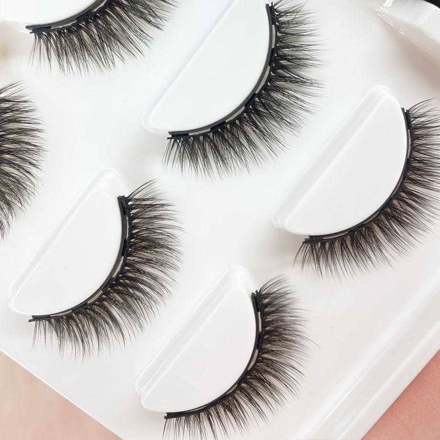 Kit de Pestañas Magnéticas Belleza - 10 Pares + 2 Delineadores