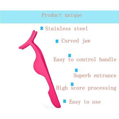 Aplicador de Pestañas Postizas Jingyinan con Almohadilla de Silicona