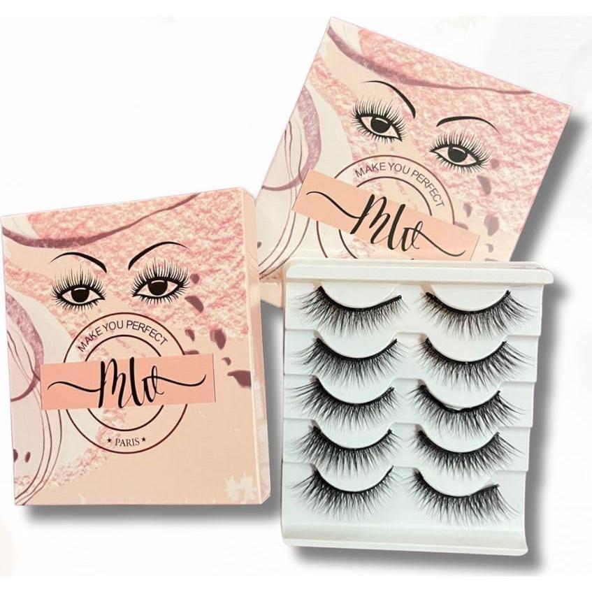 Pestañas Postizas Magnéticas 3D MW Paris - 5 Pares Reutilizables