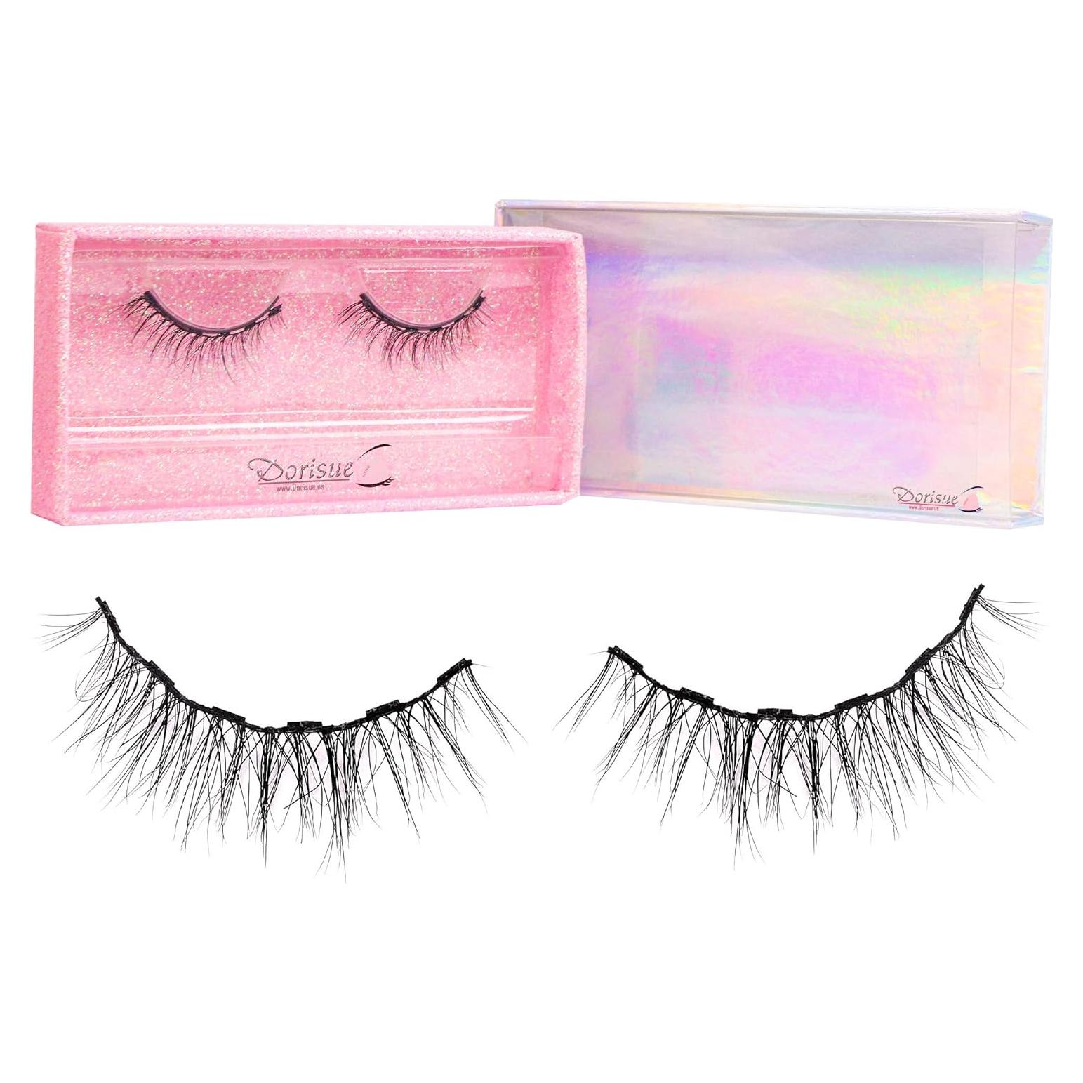 Pestañas Magnéticas Cortas Dorisue - Visón Natural 11mm