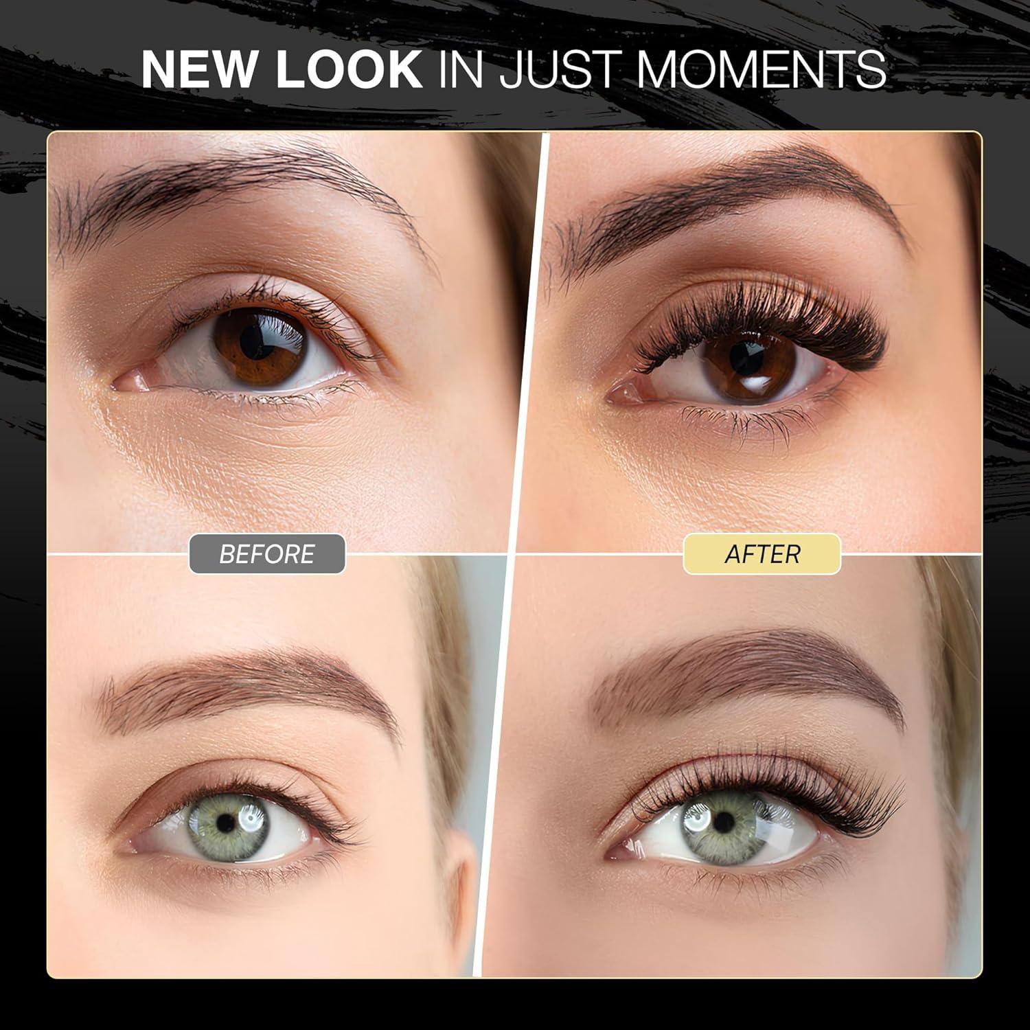 Pestañas Magnéticas Suaves VIERVO 2025 - 5 Pares Reutilizables