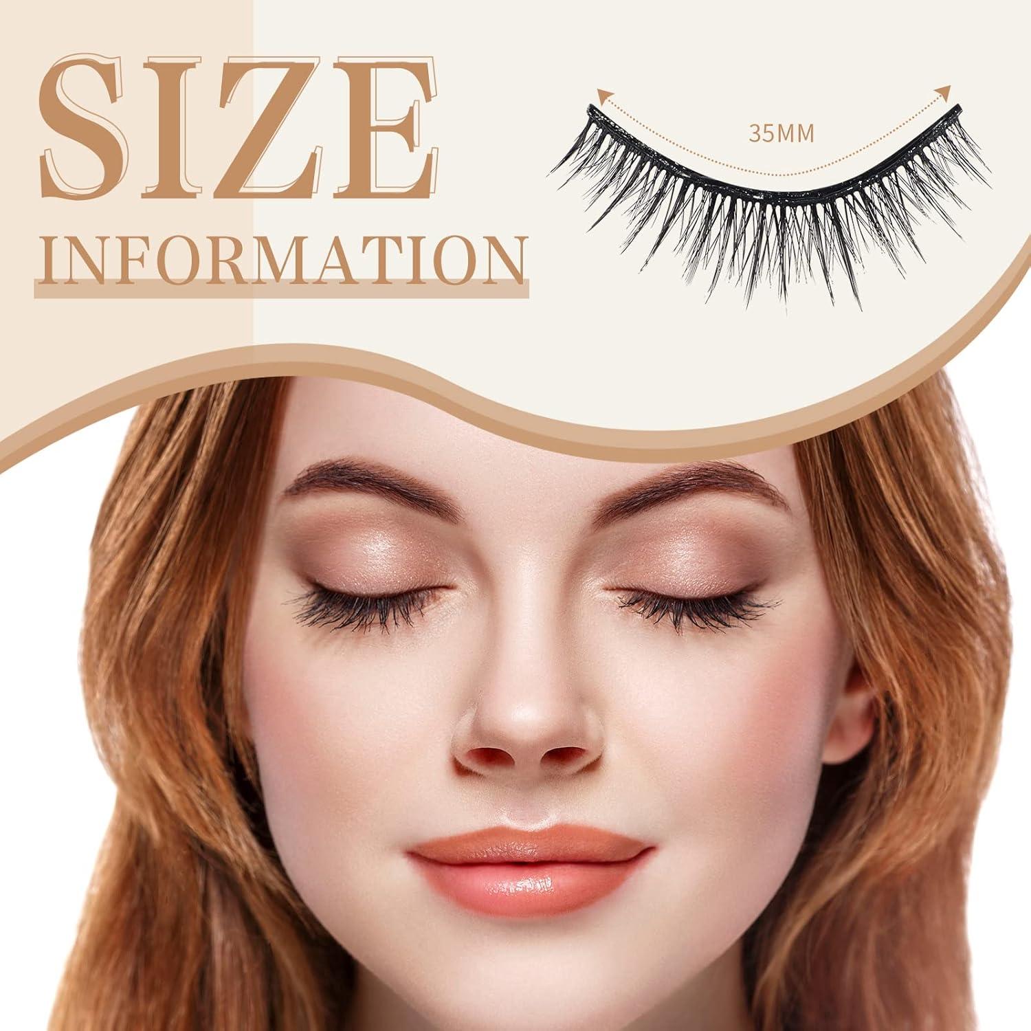 Pestañas Autoadhesivas Reutilizables Nuogo - 24 Pares Naturales