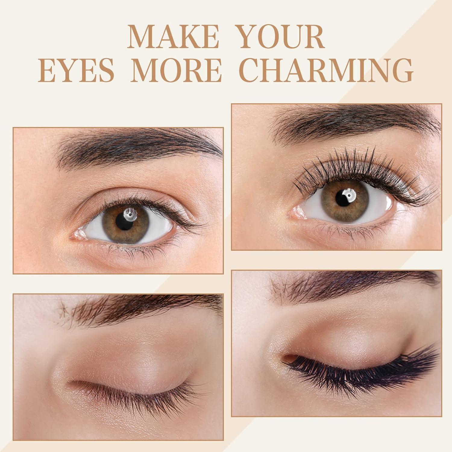 Pestañas Autoadhesivas Reutilizables Nuogo - 24 Pares Naturales