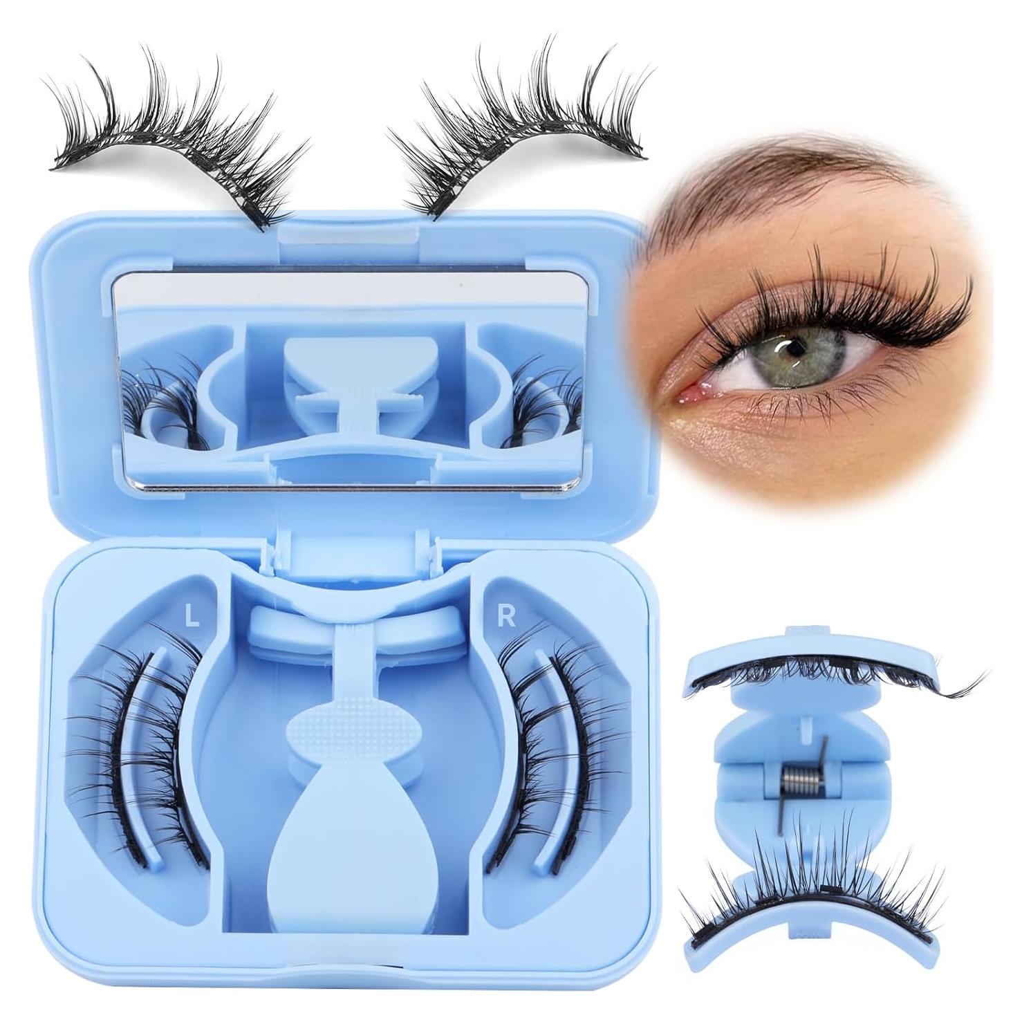 Pestañas Magnéticas Naturales Yawamica con Aplicador 14mm