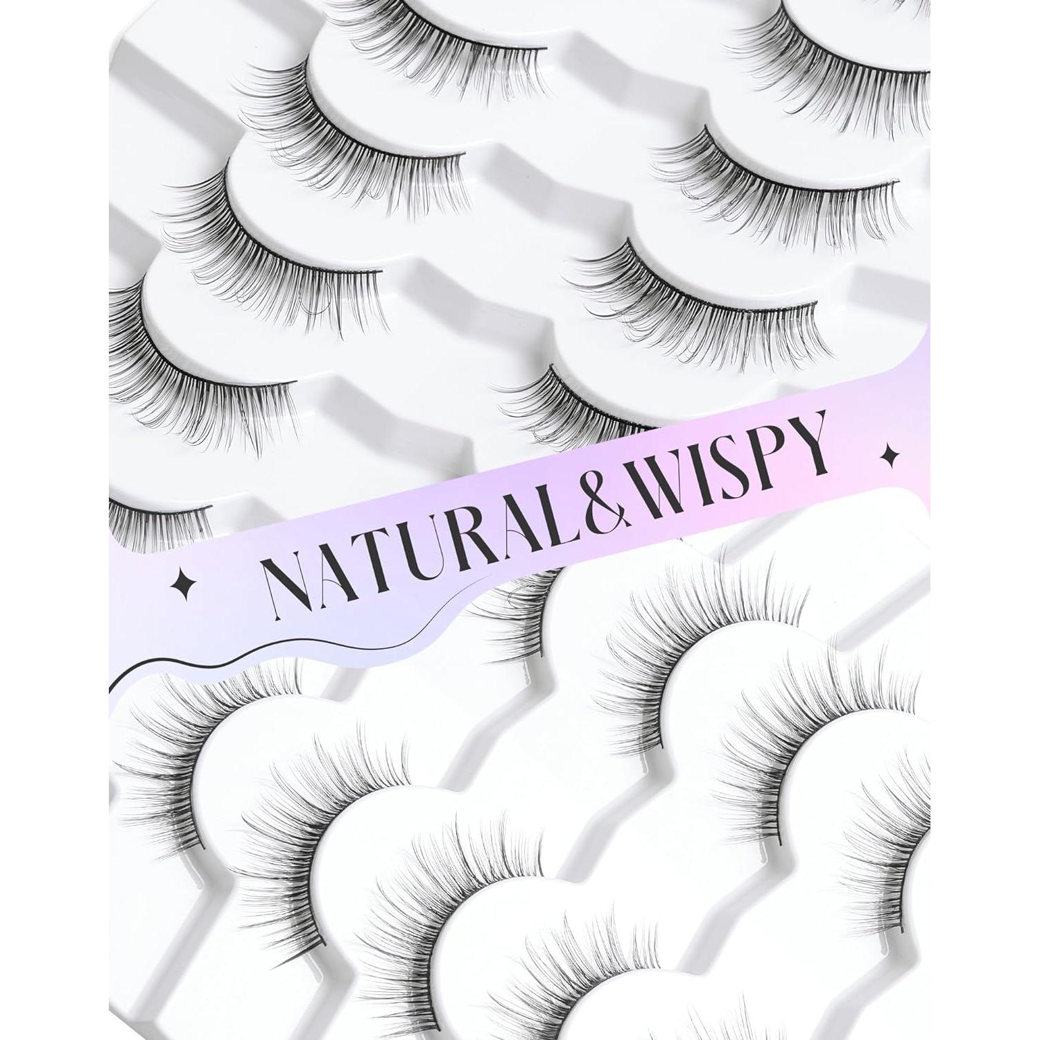 Pestañas Postizas Naturales Ukrizi K15 9mm Delicadas