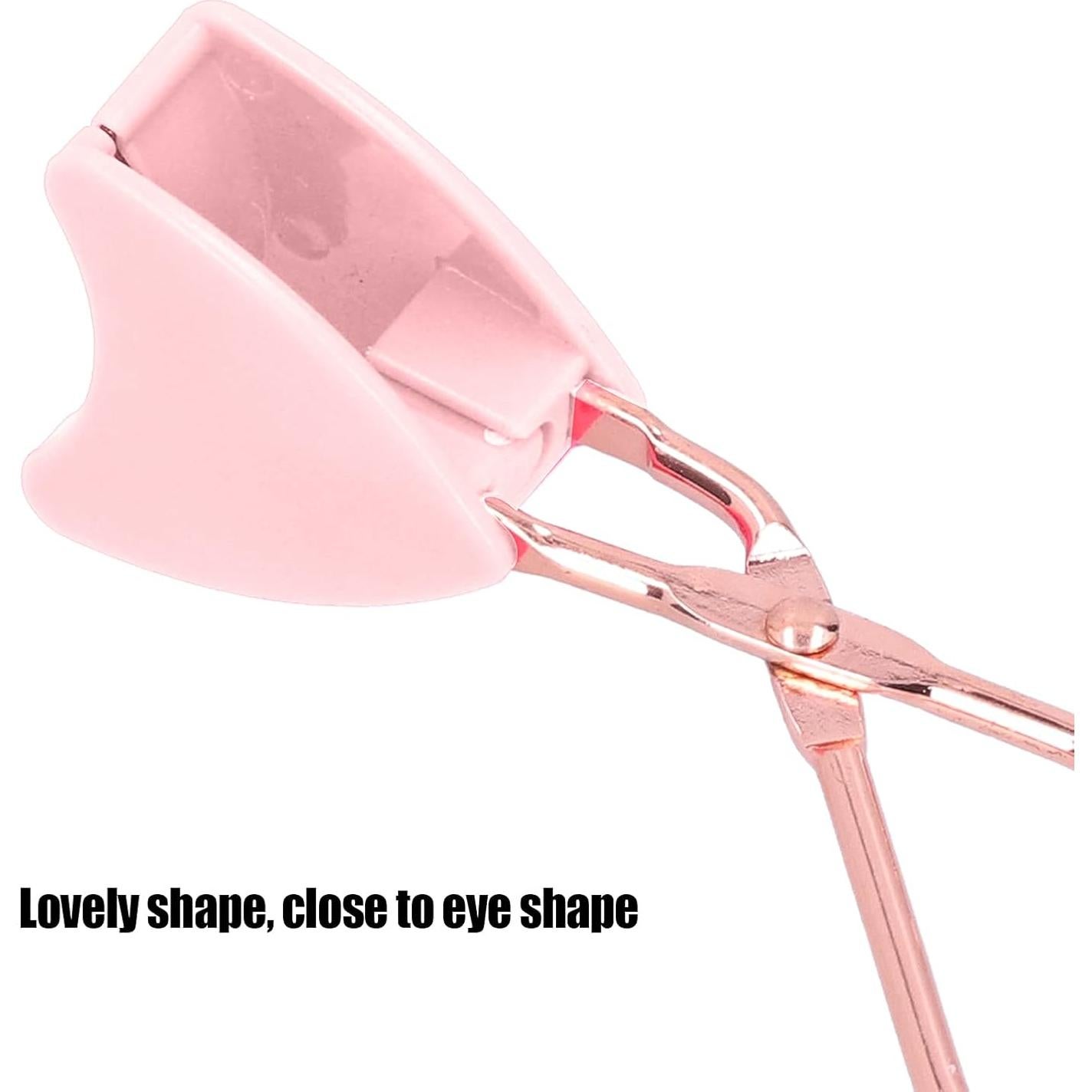 Aplicador de Pestañas Magnéticas Brrnoo Oro Rosa - Pinzas de Acero Inoxidable