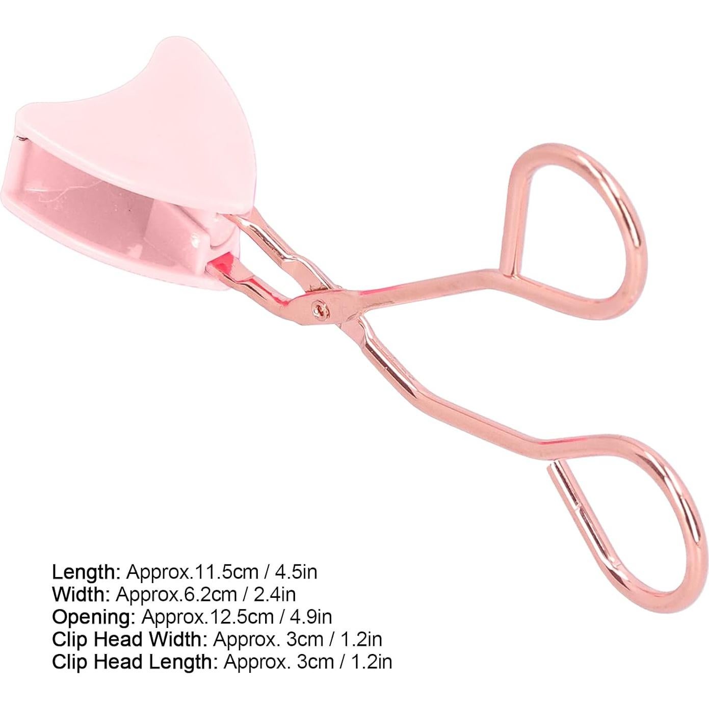 Aplicador de Pestañas Magnéticas Brrnoo Oro Rosa - Pinzas de Acero Inoxidable