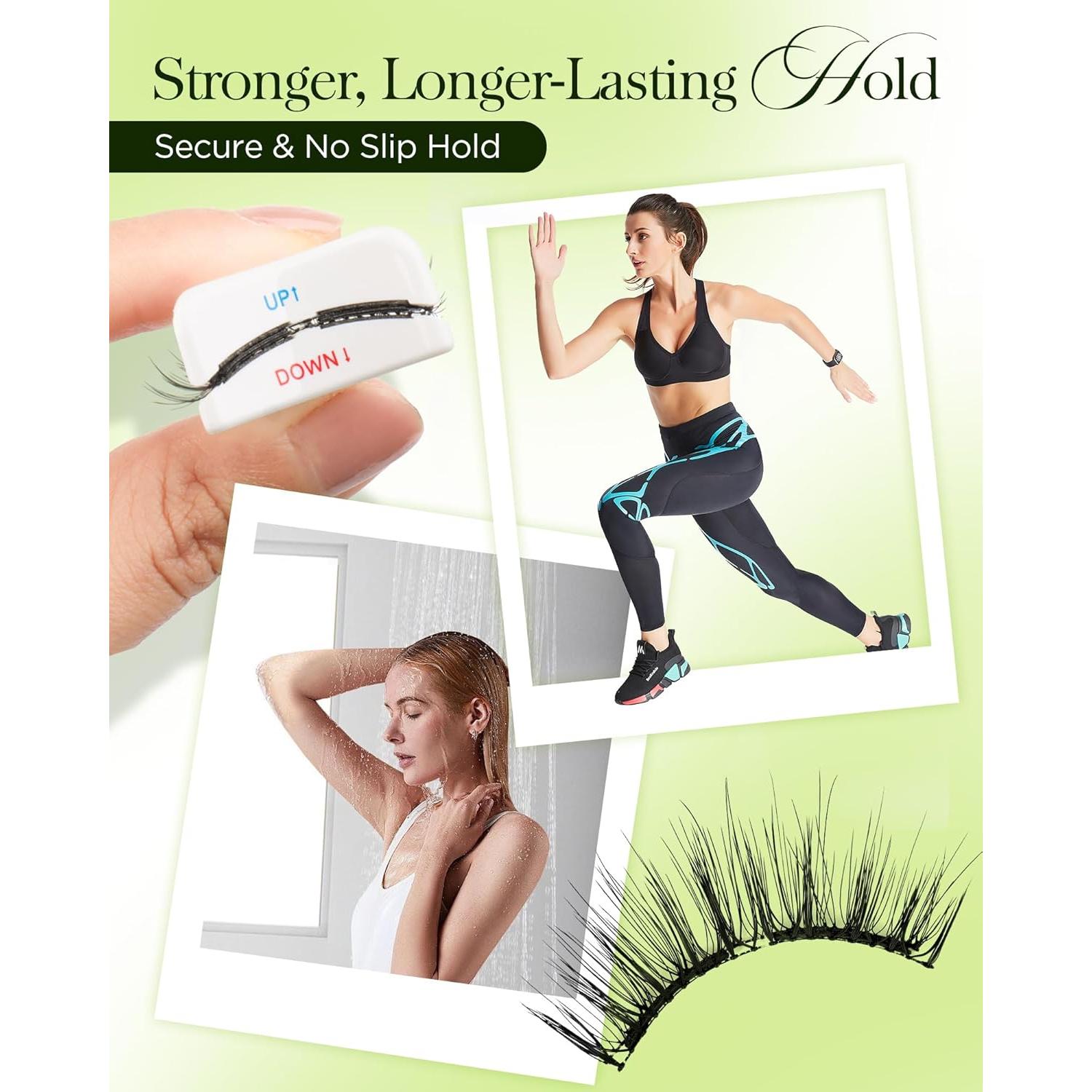 Pestañas Magnéticas Suaves BEYELIAN con Aplicador y Fijador