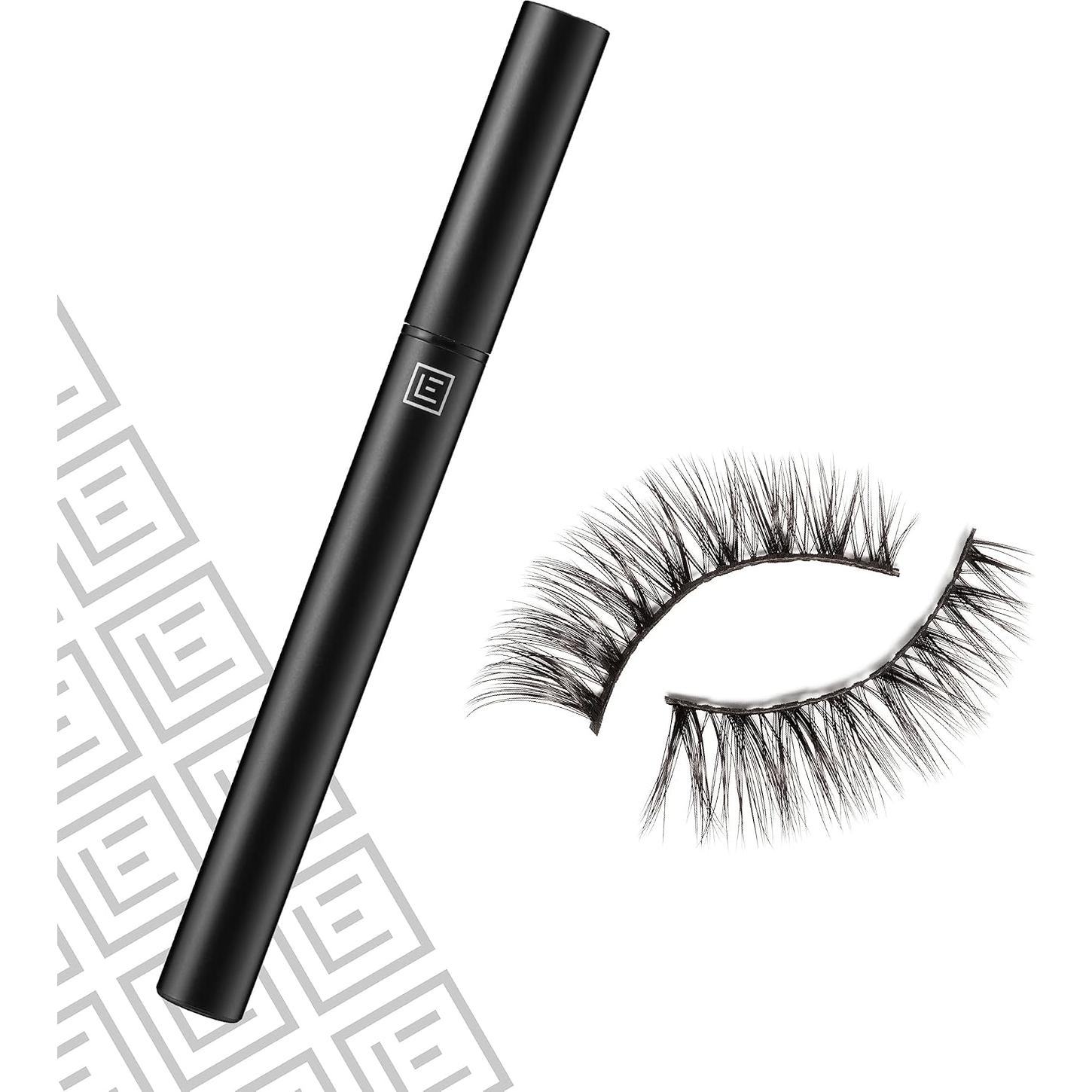 Kit Pestañas Postizas Eylure con Delineador Adhesivo 2 en 1