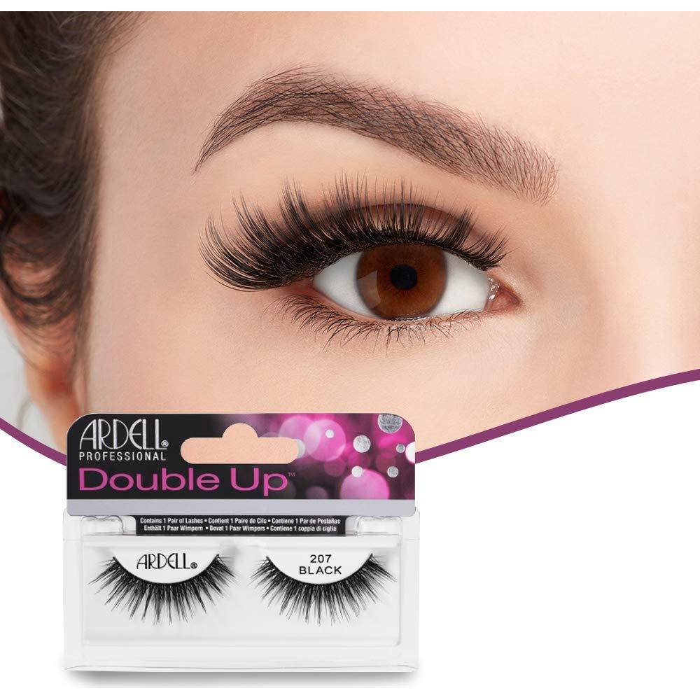 Pestañas Postizas Ardell Doble Up 207 - Volumen Dramático, Paquete de 4