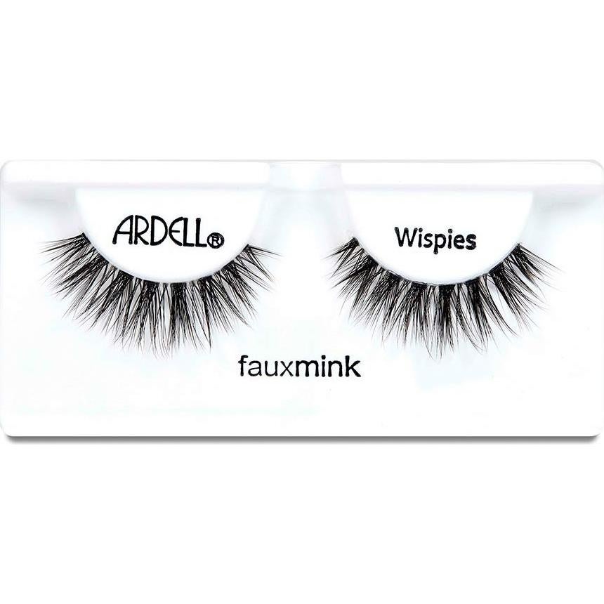 Pestañas Ardell Faux Mink Wispies - 4 Paquetes Reutilizables Ligeras