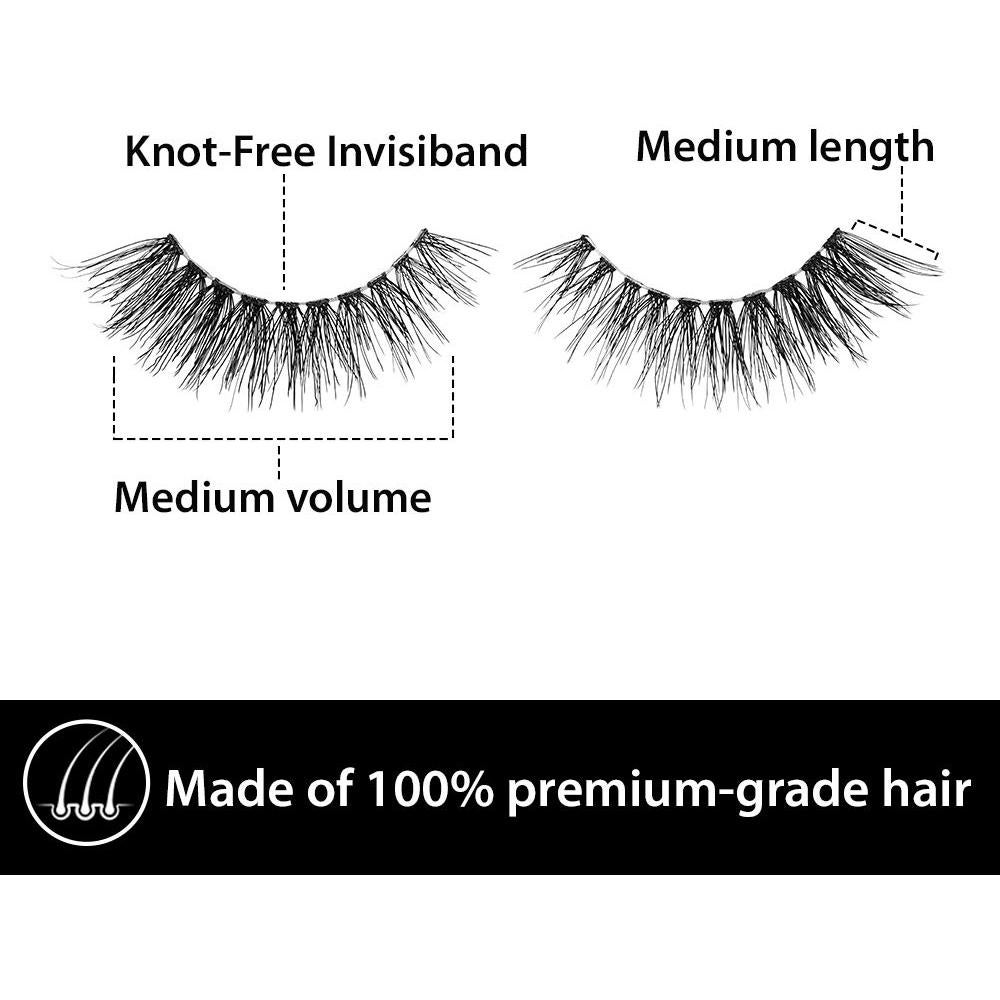 Pestañas Postizas Ardell Remy Lash 778 - 4 Pares de Cabello Humano