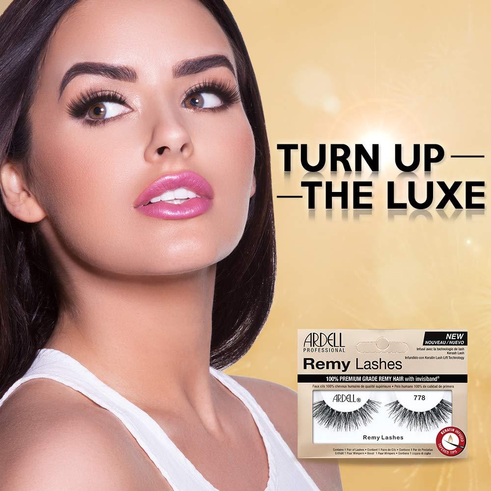 Pestañas Postizas Ardell Remy Lash 778 - 4 Pares de Cabello Humano