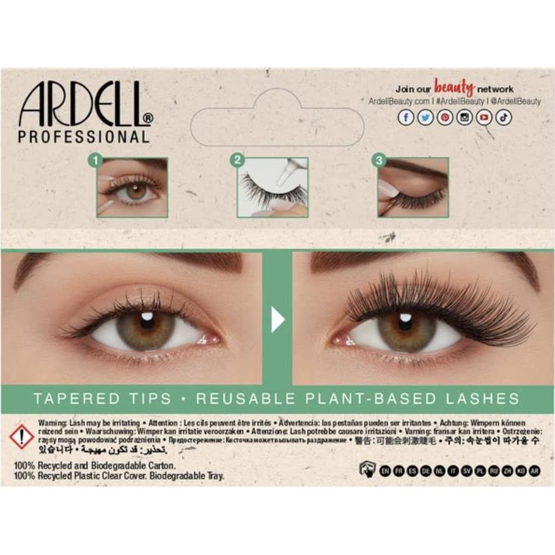 Pestañas Eco Ardell Elevadas Largas y Voluminosas