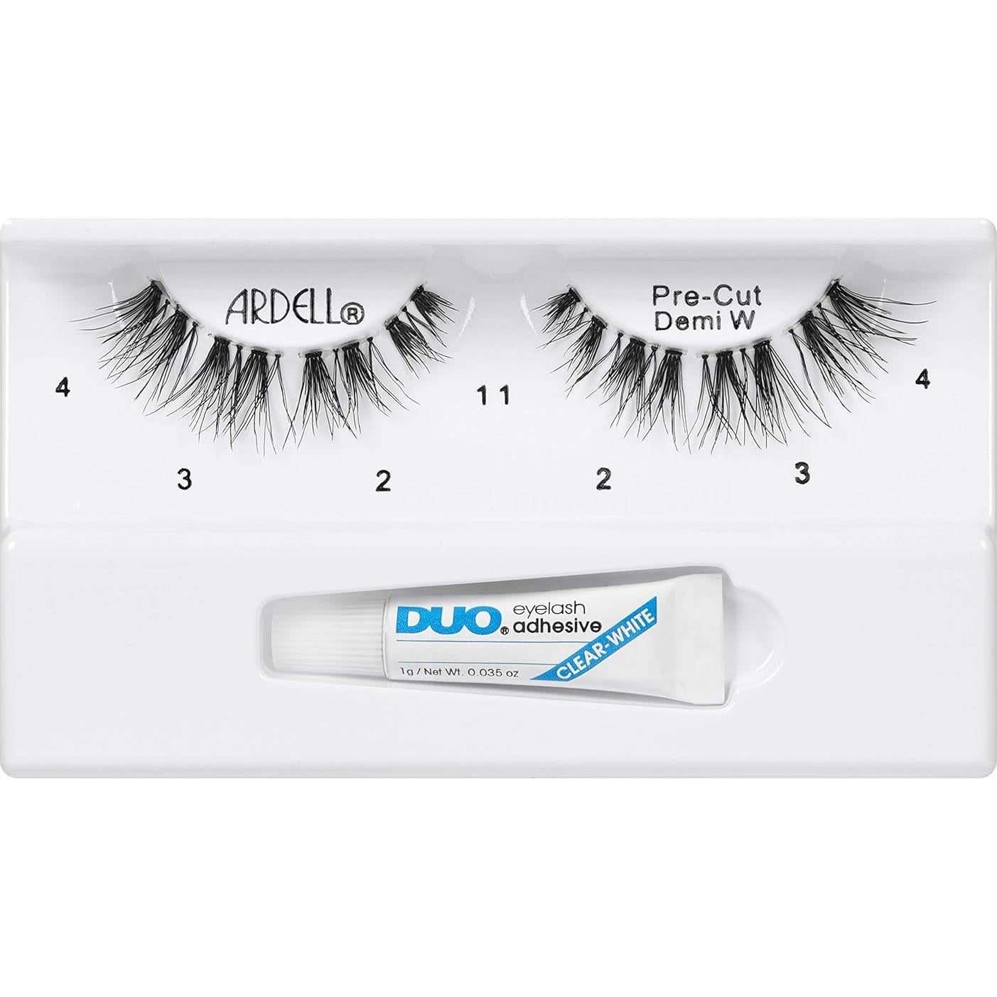 Pestañas Postizas Ardell Demi Wispies - Aplicación Fácil, 1 Paquete