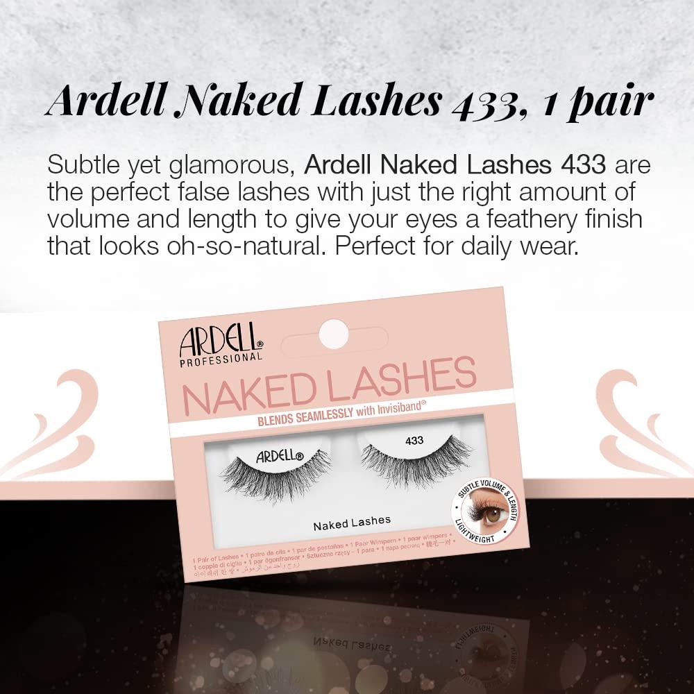Pestañas Falsas Ardell Naked Lashes 433 - Ligeras y Naturales
