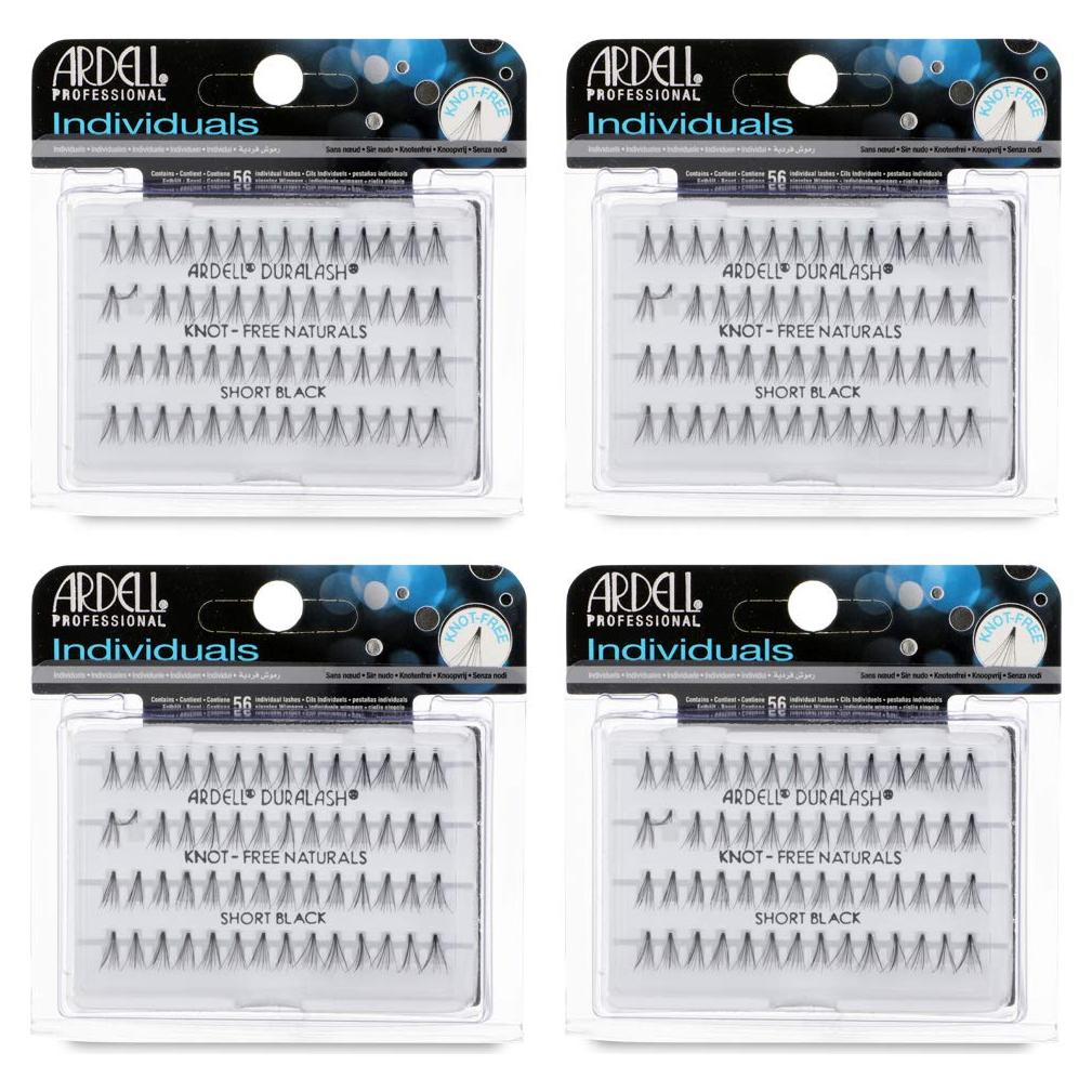 Pestañas Postizas Individuales Ardell - Cortas Negras 8mm