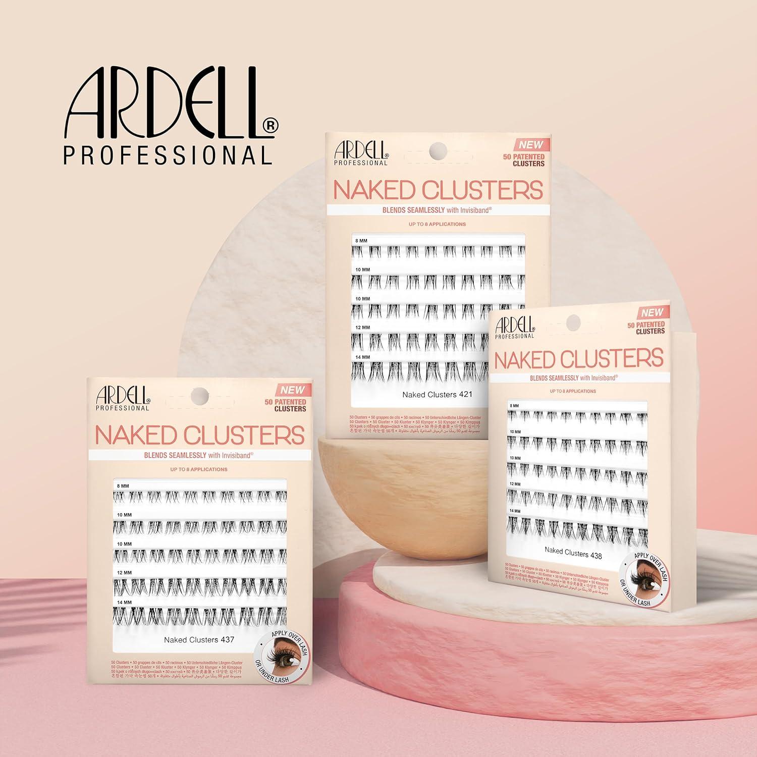 Pestañas Individuales Ardell Naked Clusters 437 - 50 Piezas