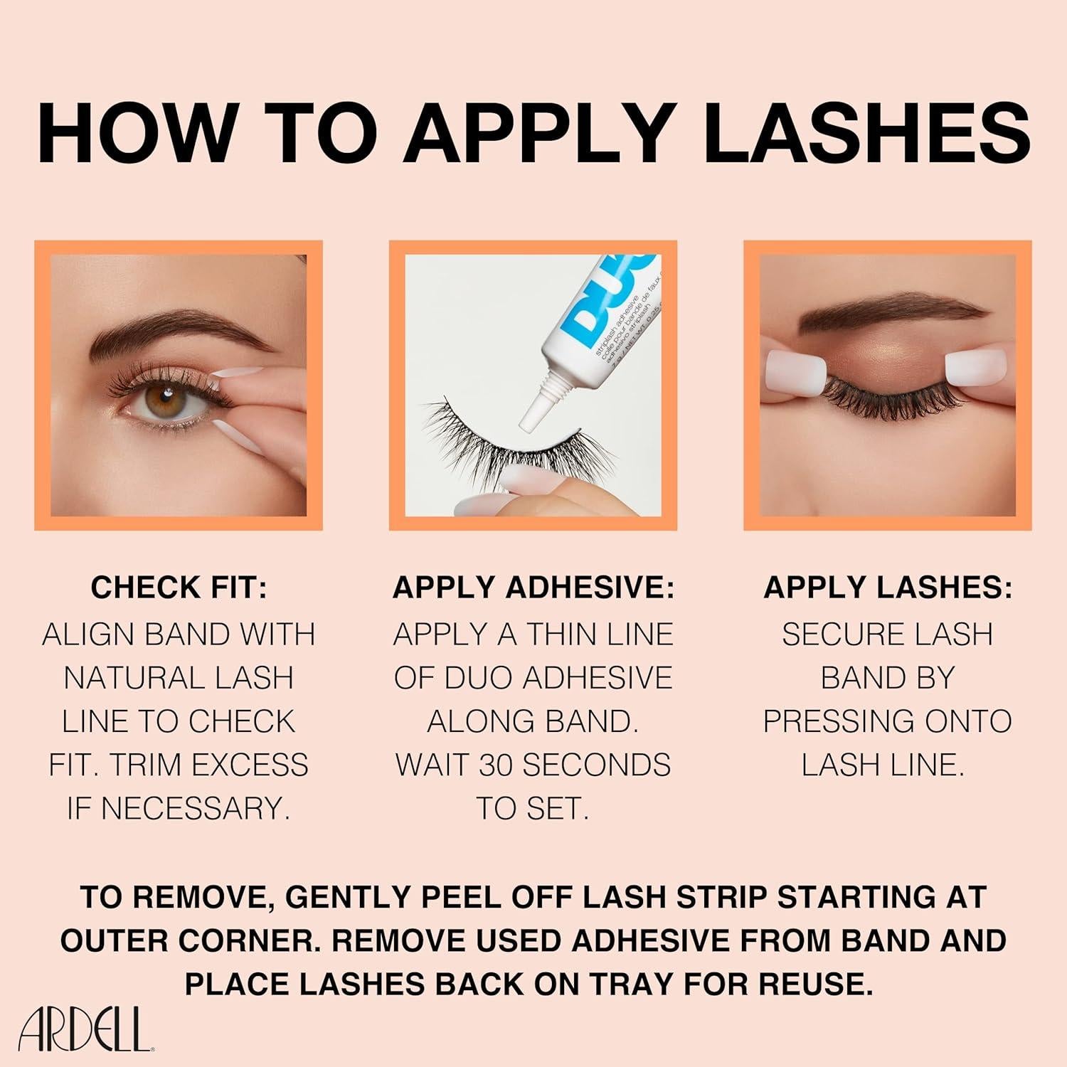 Pestañas Postizas Ardell Naked Lashes 420 - Volumen Sutil