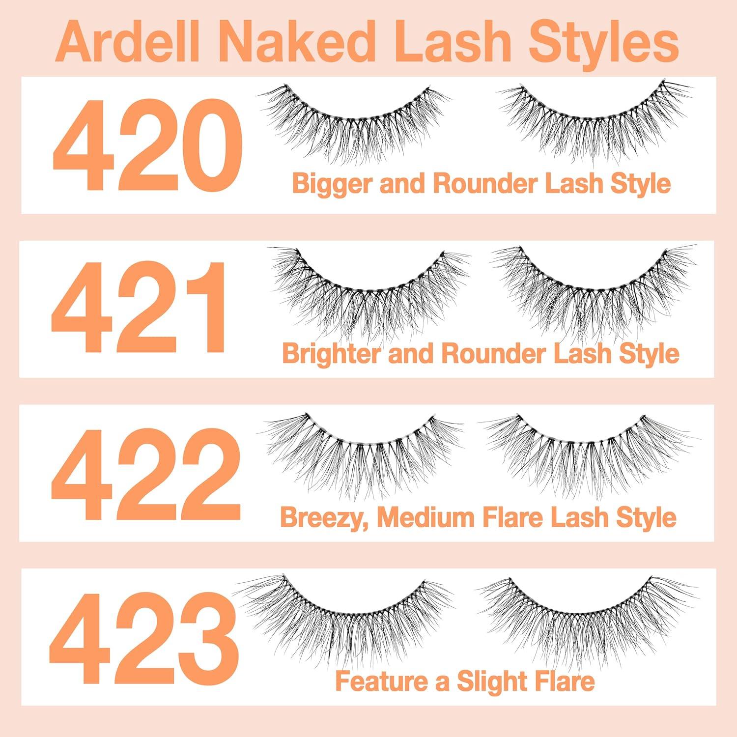 Pestañas Postizas Ardell Naked Lashes 420 - Volumen Sutil